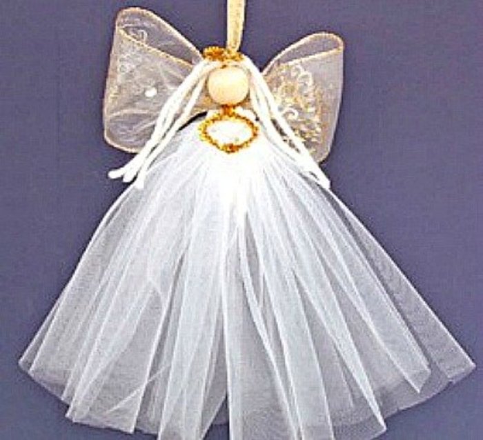 How to make an angel decoration