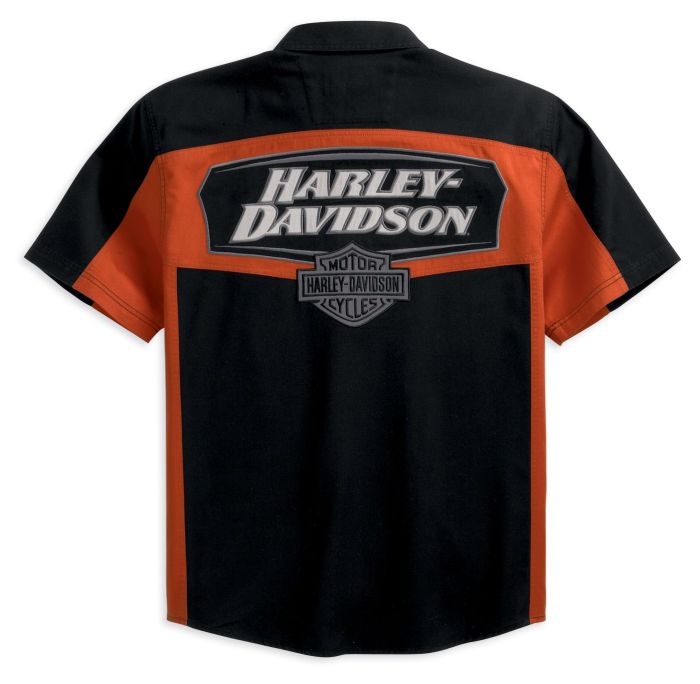 Harley davidson dress shirts for men