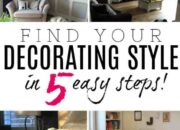 How to know what my decorating style is