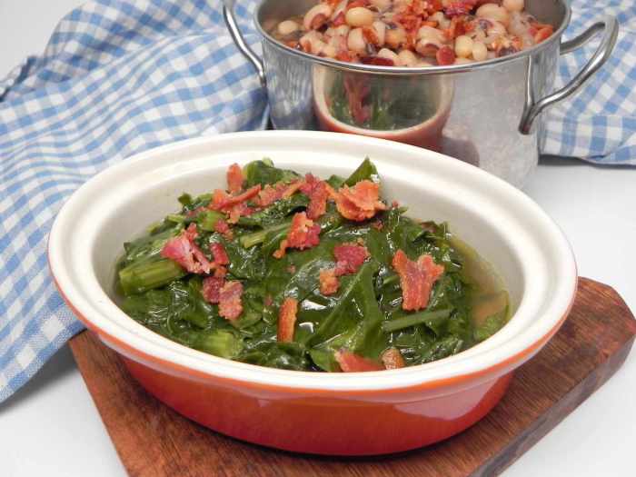 How to cook southern style greens