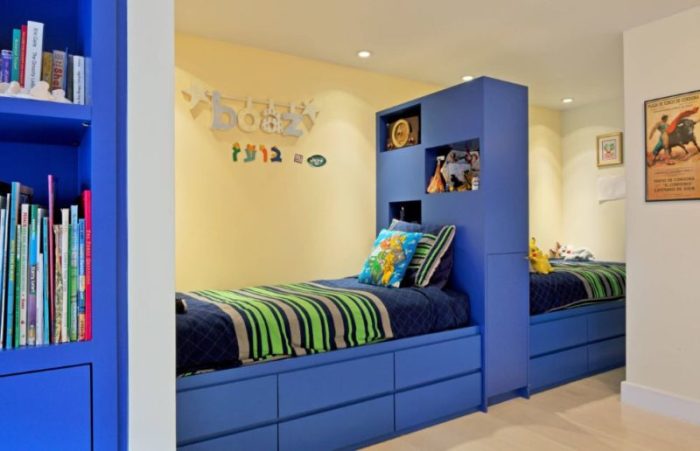 How to decorate a room 10x12 twins boys