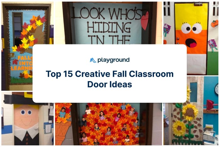 How to make a fall door decoration