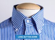 Mens dress shirt collar guide