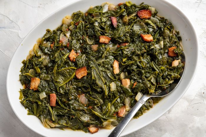 How to cook southern style greens