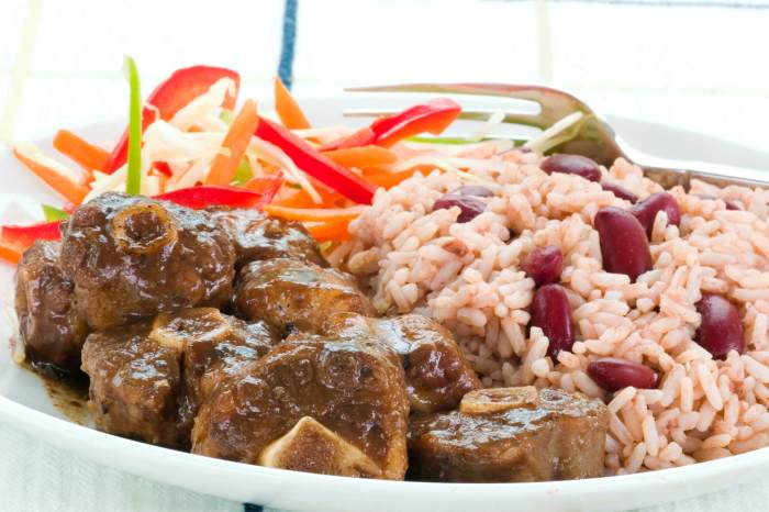 Oxtail stew jamaican metemgee whole30 beef