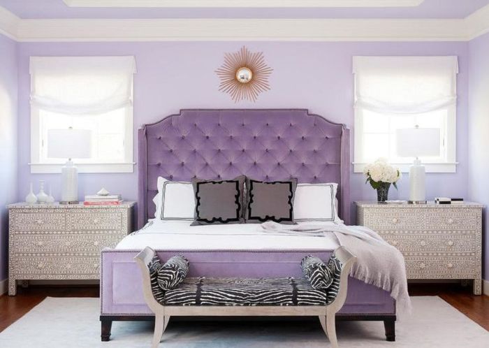 How to decorate your purple room