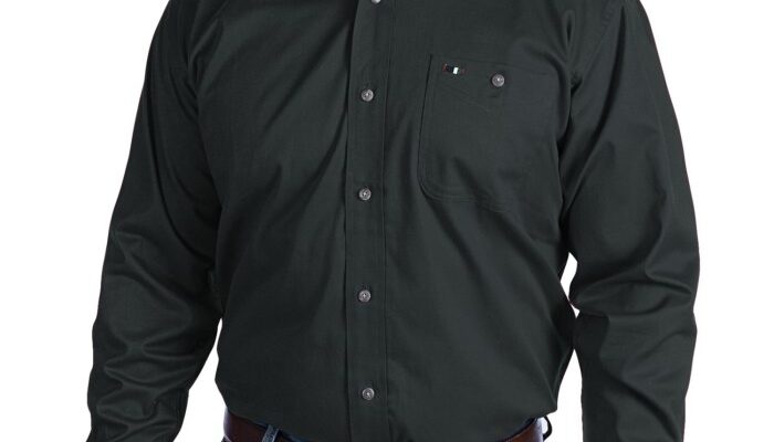 Mens Hunter Green Dress Shirt Stylish and Versatile Attire for Every Occasion