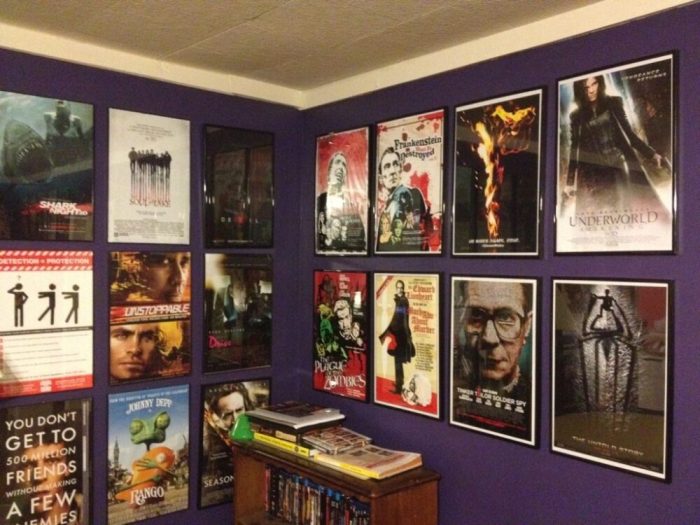 How to decorate your room with movie posters