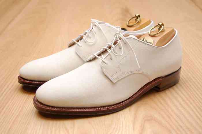 White dress shoes outfit men