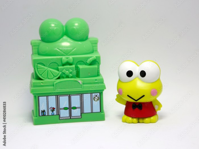 Desain warna rumah keroppi