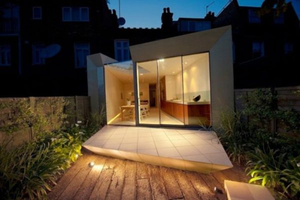 House terrace modern simple londonhouse extension edwardian stylish designs glass london viahouse very digsdigs prev article