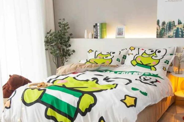 Desain warna rumah keroppi