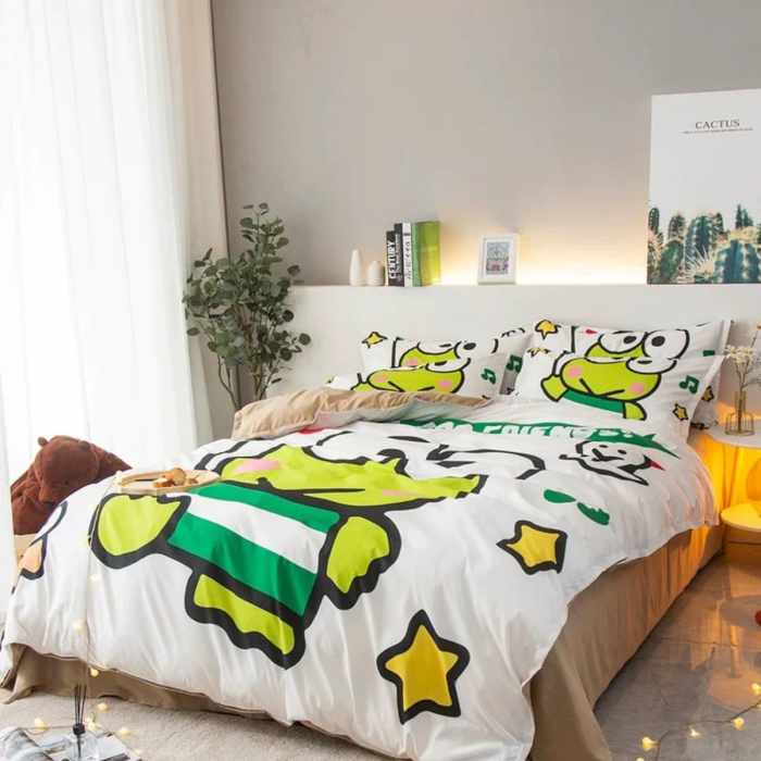 Desain warna rumah keroppi