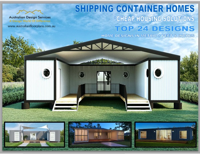 Desain unik rumah kontainer